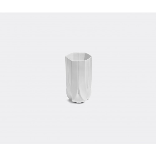 자하 하디드 디자인 Braid 화병 꽃병 wide 화이트 Zaha Hadid Design Braid vase  wide  white 01000