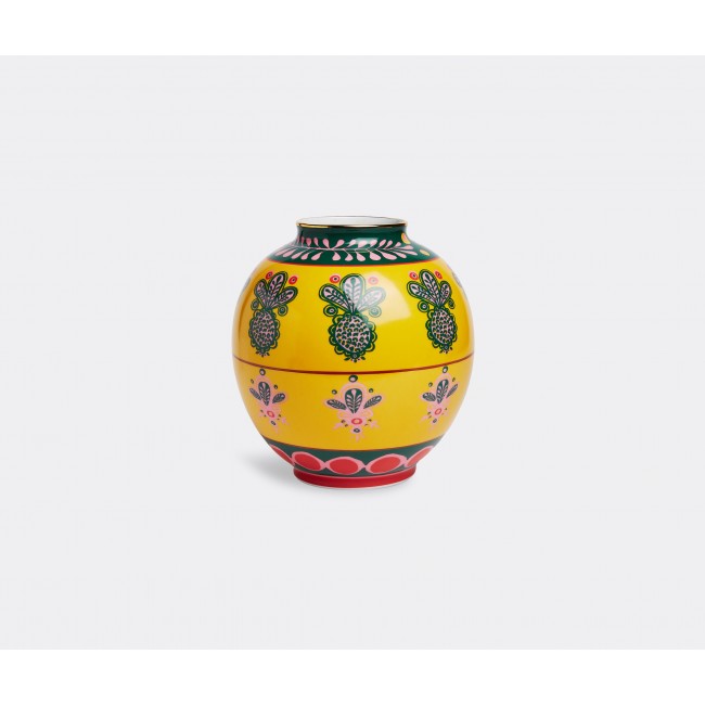 라 더블제이 Pineapple Giallo Bubble 화병 꽃병 La DoubleJ Pineapple Giallo Bubble vase 00921