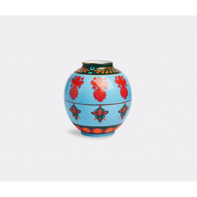 라 더블제이 Pineapple Azzurro Bubble 화병 꽃병 La DoubleJ Pineapple Azzurro Bubble vase 00920
