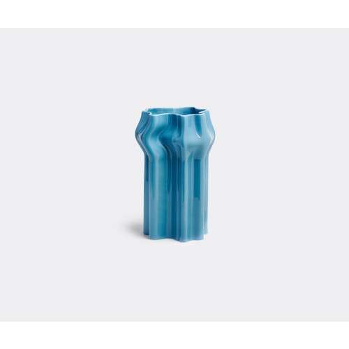 누오베 포르메 Extruded Shape 화병 꽃병 터쿼이즈 Nuove Forme Extruded Shape Vase  turquoise 00695