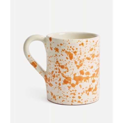 핫 포터리 Coffee 머그 Burnt 오렌지 Hot Pottery Coffee Mug Burnt Orange 00479