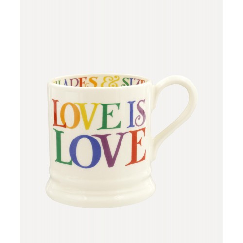 엠마 브릿지워터 레인보우 Toast Love is Love Half-Pint 머그 Emma Bridgewater Rainbow Toast Love is Love Half-Pint Mug 00433