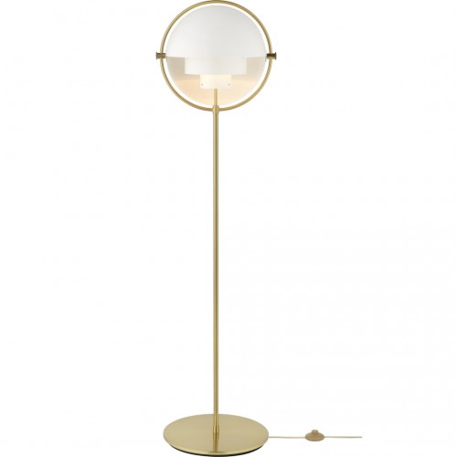 구비 멀티 라이트 스탠드조명 플로어스탠드 브라스 / 화이트 GUBI Multi-Lite Floor Lamp  Brass / White 07161