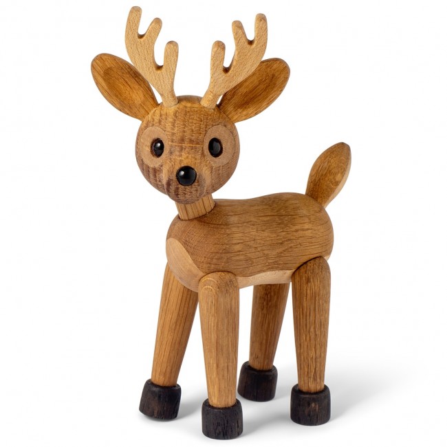 스프링 코펜하겐 Spirit Deer Wooden Figurine 19 cm Spring Copenhagen Spirit Deer Wooden Figurine 19 cm 08409