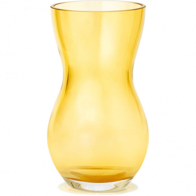 홀메가르드 Calabas 글라스 화병 꽃병 H16 5 cm Amber Holmegaard Calabas Glass Vase H16 5 cm  Amber 08303