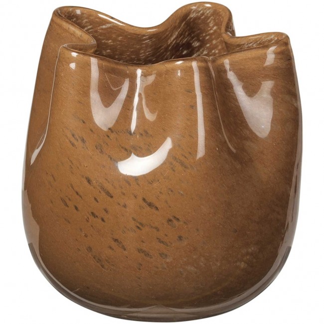 브로스테코펜하겐 Esther 화병 꽃병 / 캔들홀더 9 8 cm Meerkat Camel Broste Copenhagen Esther Vase / Candle Holder Ø9 8 cm  Meerkat Camel 08253