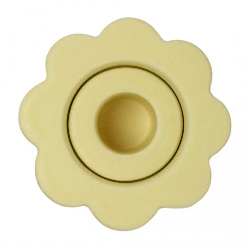 포터리조 Birgit 화병 꽃병 / 촛대 5 cm Pale 옐로우 Potteryjo Birgit Vase / Candlestick 5 cm  Pale Yellow 08205