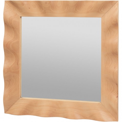 브로스테코펜하겐 Wavy 거울 70x70 cm 네츄럴 브라운 Broste Copenhagen Wavy Mirror 70x70 cm Natural Brown 08199