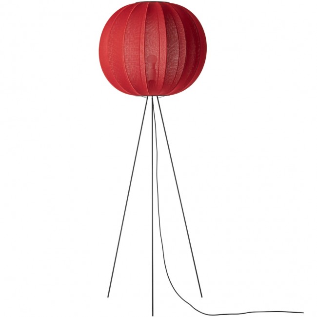 메이드 바이 핸드 Knit-Wit 스탠드조명 플로어스탠드 High Round 60 cm Maple Red Made By Hand Knit-Wit Floor Lamp High Round 60 cm  Maple Red 07825