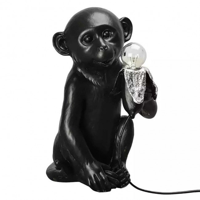 바이온 Banana Monkey Lamp 21x34 cm 블랙 ByON Banana Monkey Lamp 21x34 cm  Black 07695