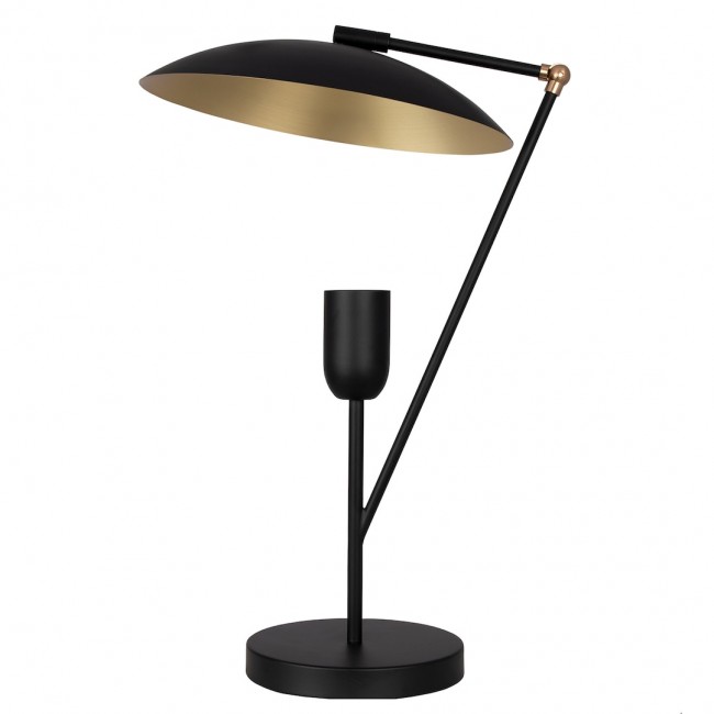 글로벤라이팅 UNDER커버 테이블조명/책상조명 블랙/브러시 브라스 Globen Lighting Undercover Table lamp  Black/Brushed Brass 07668