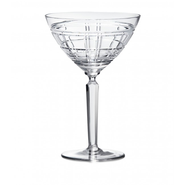 랄프 로렌 홈 Hudson Plaid Martini 글라스 Ralph Lauren Home Hudson Plaid Martini Glass 06345