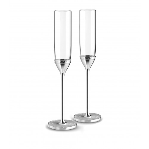 웨지우드 Love Nouveau 펄 샴페인 플루트 (Set of 2) Wedgwood Love Nouveau Pearl Champagne Flutes (Set of 2) 06330