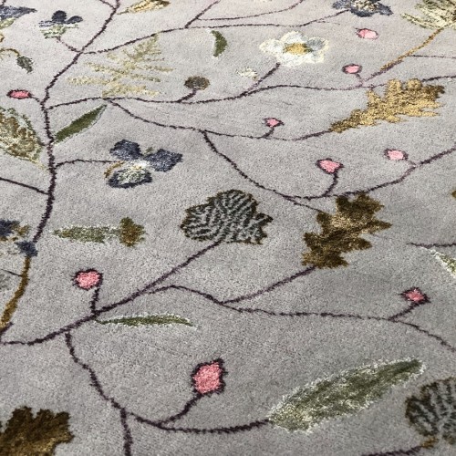 Junior Monarch mi_dsummer Bloom Carpet in New Zealand 울 by Mimmi Blomqvist for 28307