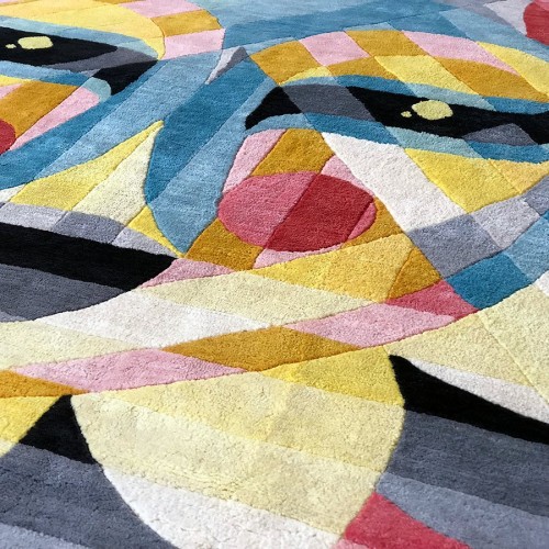 Junior Monarch Desert Fox Carpet in New Zealand 울 by Ruben Sanchez for 28305
