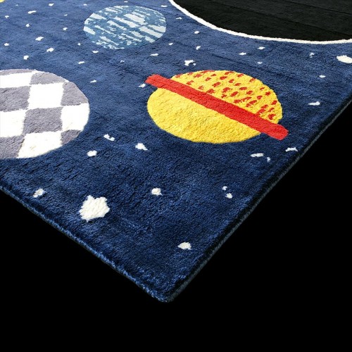 Junior Monarch Space Ace Carpet in 실크 & 울 by Daria Solak for 28304