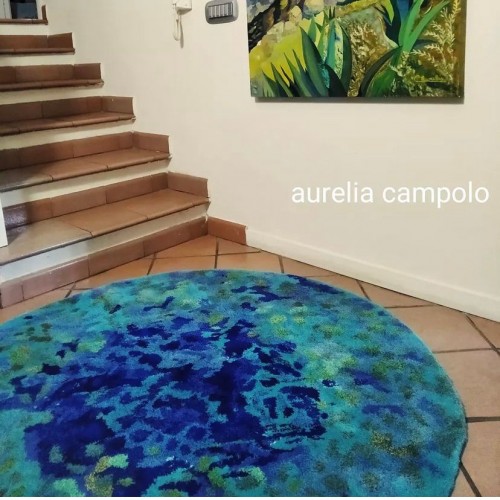Silvia di Piazza My Universe of Aurelia Campolo 러그 by for 26638