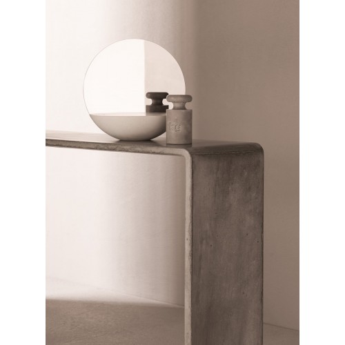 Forma e Cemento Concrete D30 더블-사이드D 거울 by Valerio Ciampicacigli for 25722