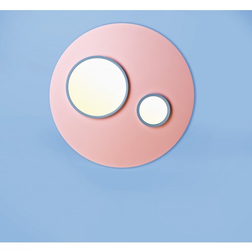 Officine Tamborrino Eco 거울 in 핑크 by Alessandro Guerriero for 25309