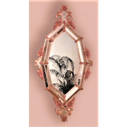FRATELLI TOSI Murano 글라스 San Clemente 거울 in Venetian Style fro. 25003
