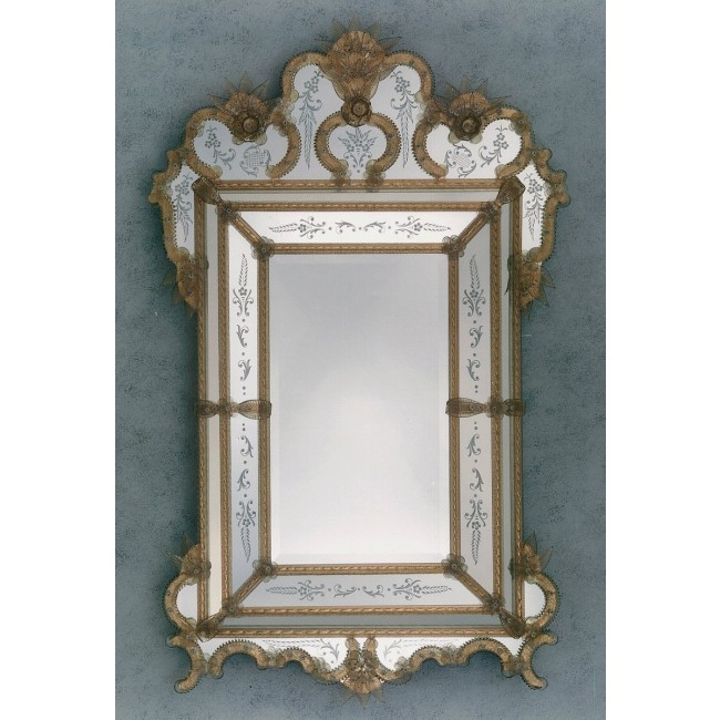 FRATELLI TOSI Giudecca Murano 글라스 거울 in Venetian Style fro. 24989
