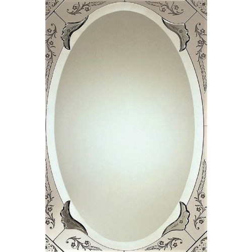 FRATELLI TOSI 프렌치 19th Century Style Balanzone Murano 글라스 거울 fro. 24973