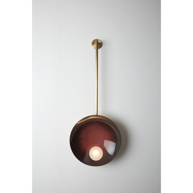 Carla Baz Red 오이스터 Wall Mounted Lamp by 22803