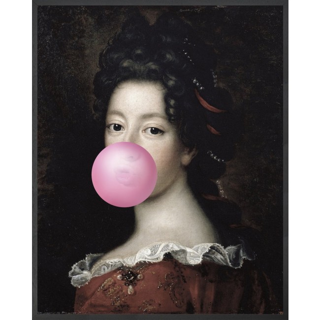 마인하트 라지 Bubblegum Portrait - 1 Printed 캔버스 fro. 21207