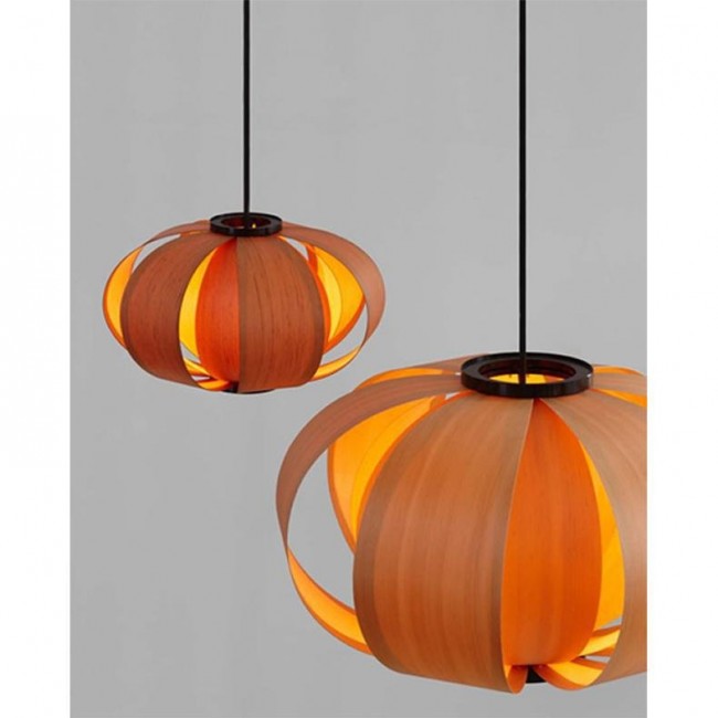 Jose AN톤IO Coderch Mini Disa Wood Hanging Lamp by 20687