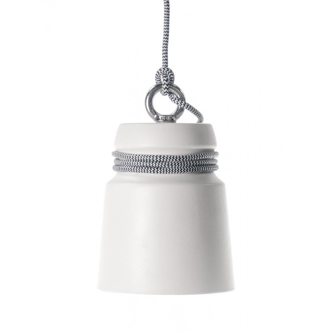Patrick 할토G Design Small Cable Light in 화이트 Matte Glazed Earthenware by 할토 20618
