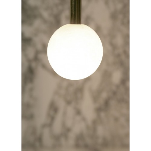 Krzywda Marble and Alabaster SM-00 Sculptural Lamp with 스피어 Diffuser by Edouard Sankowski for 17962