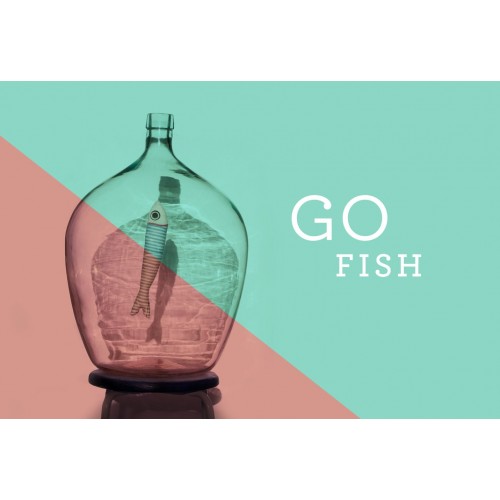 Patina Lux Go Fish Lamp by 17035