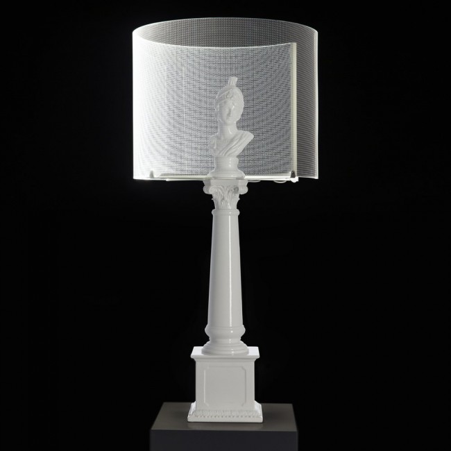 Les First Minerva Touch Lamp in 화이트 fro. 16214
