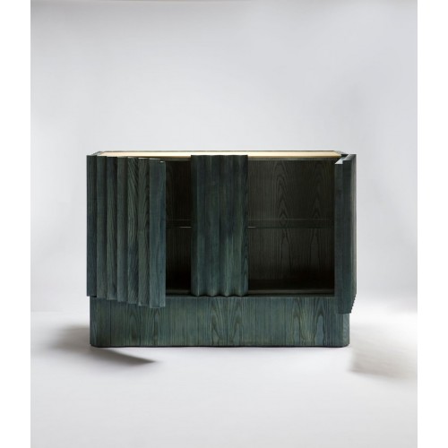 Medulum Ash Wood 바솔트 콜렉션 Furniture 컨테이너 by Accardi Buccheri for 15560