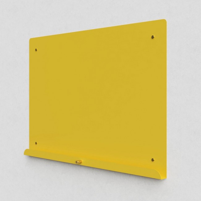 Psalt Design Lemon 옐로우 Myosotis Grande Magnetic Notice Board by Richard Bell for 2014 15399
