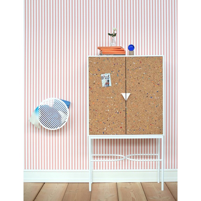 Swedish Ninja Small 화이트 Diagonal Wall Basket by Andreasson & Leibel for 2017 15355