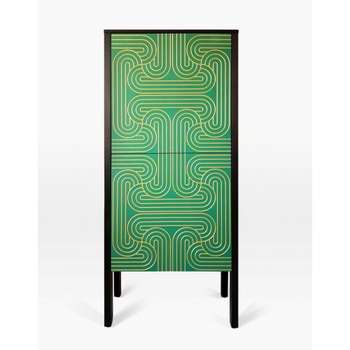 Coucou Manou / Nell Beale Tall Emerald Loop Cabinet by for 14552
