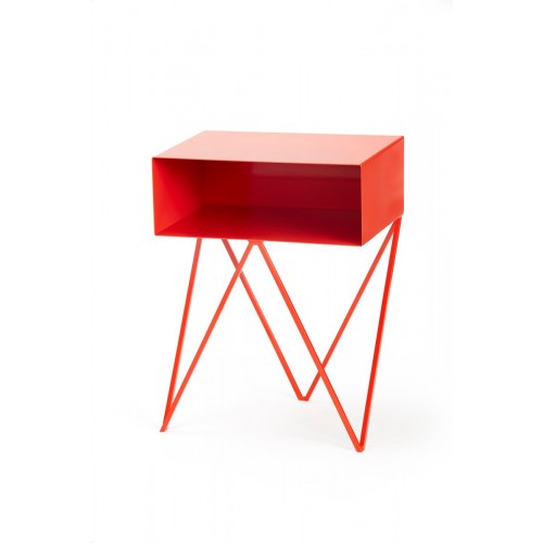 앤뉴 Robot 사이드 테이블 in Red by 13624