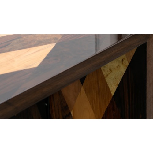 Atelier Johannes Hock Modern 브라운 Wooden 테이블 by for 13372