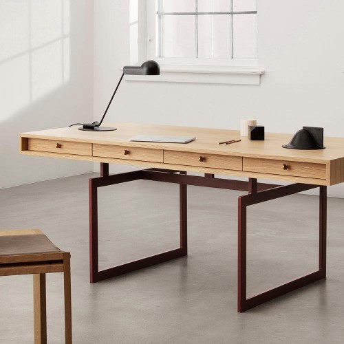 Joe Colombo Desk in Wood and Steel by Bodil Kjaer 13342