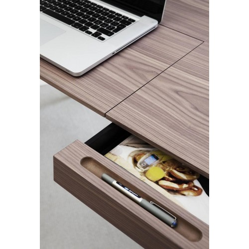 Adentro Cosimo Desk with 월넛 Veneer Top by M아르코 Zanuso Jr. for 2017 13295