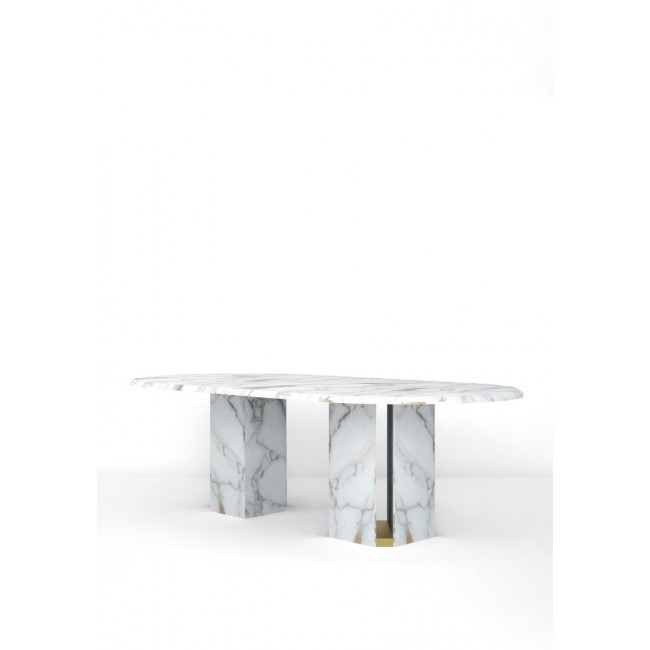 Design M Marble Delos 다이닝 테이블 by Giorgio Bonaguro for 12242