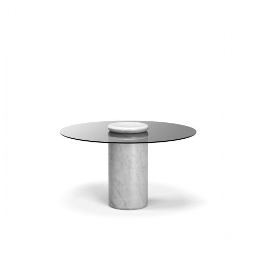Angelo Mangiarotti (Designer) 캐스톨 다이닝 테이블 in Marble by for Karakter 11998
