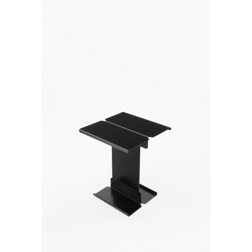 Adolfo Abejon 모델 Five 블루 메탈 Sculptural 사이드 테이블 by 11008