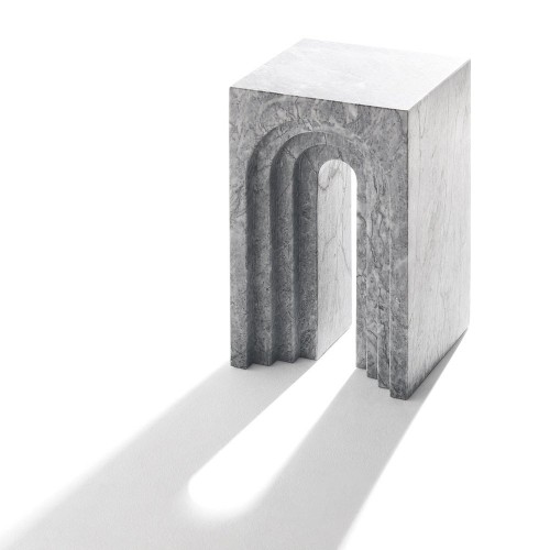 Aparentment Portico 사이드 테이블 Minimalist Marble by 10184