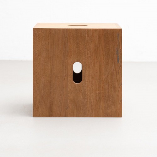 까시나 Cabanon Wood LC14 스툴 by Le Corbusier for 06584