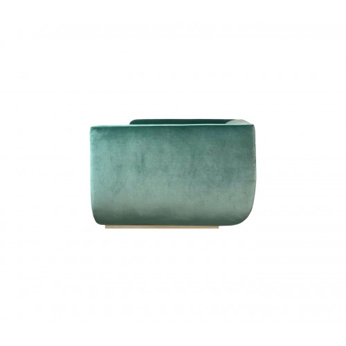 KABINET ABYSS Sofa in Mint and Ocean 블루 벨벳 fro. 05179