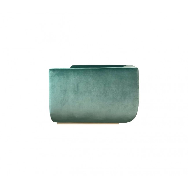 KABINET ABYSS Sofa in Mint and Ocean 블루 벨벳 fro. 05179