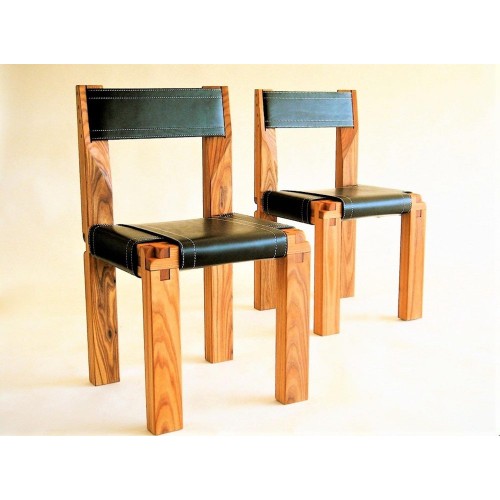 Chapo Creation 프렌치 S11 Wood 체어 의자 by Pierre 03394