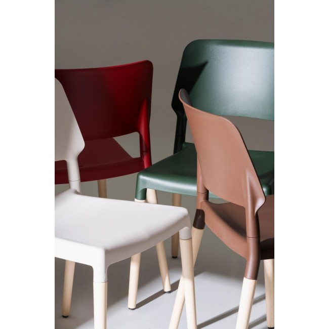 산타 앤 콜 (Designer) Belloch 다이닝 체어 의자 by Lagranja Design Set of 4 03020